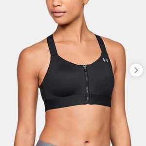 Under Armour Eclipse Zip Front sports bra
